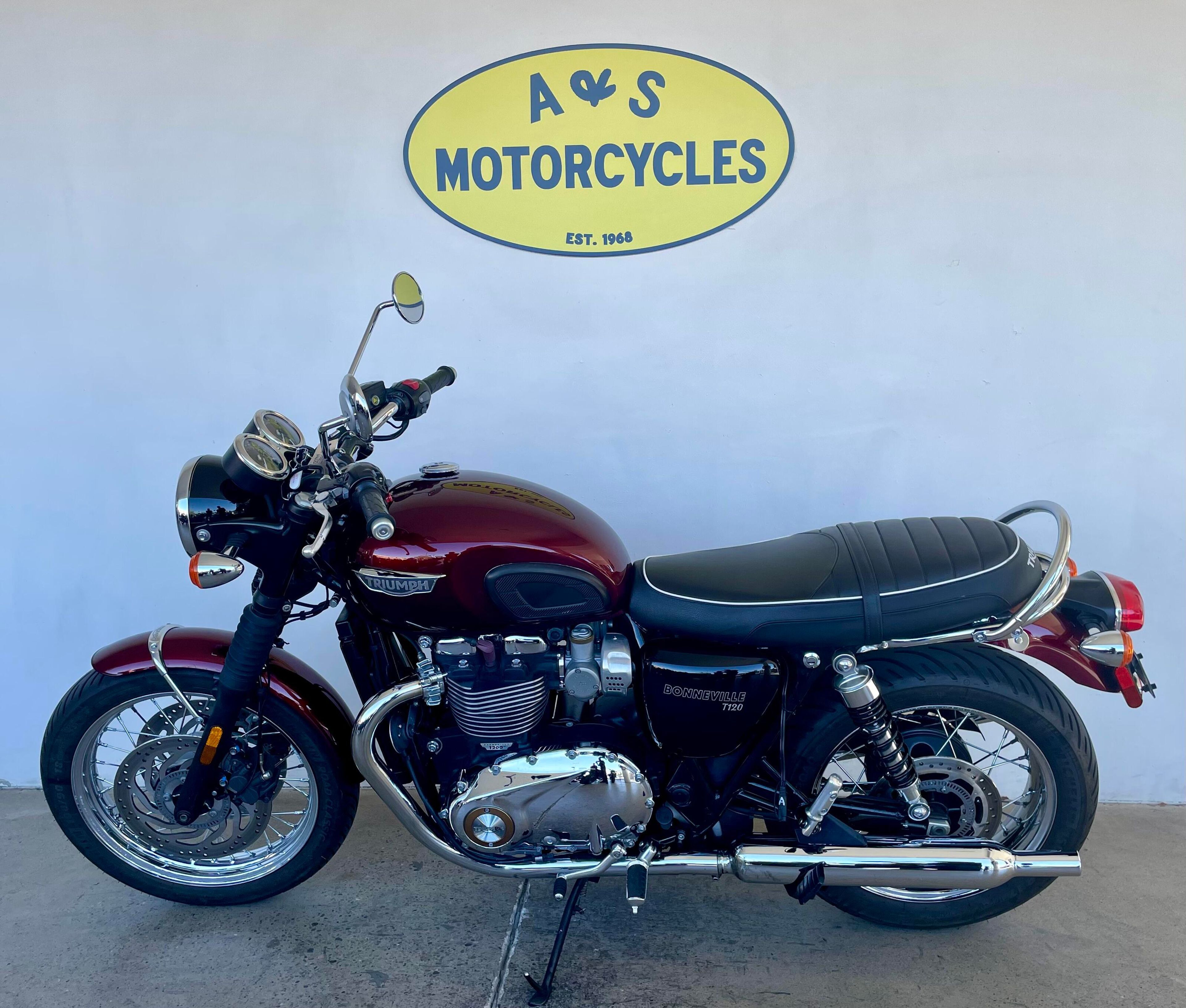 Red Triumph Bonneville T120 Motorcycles For Sale - Cycle Trader