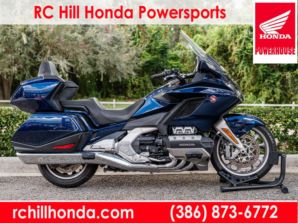 2019 Honda® Gold Wing Tour Pearl Hawkseye Blue 1800 TOUR in Deland, FL