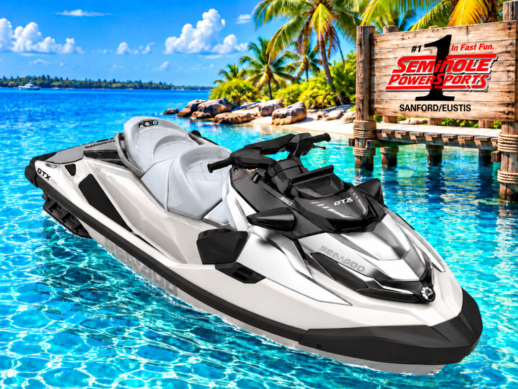2027 Sea-Doo GTX Limited 350 iBR, iDF and audio in sanford FL