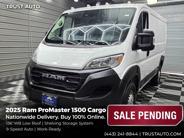 2025 Ram ProMaster 1500 Cargo in Sykesville, MD
