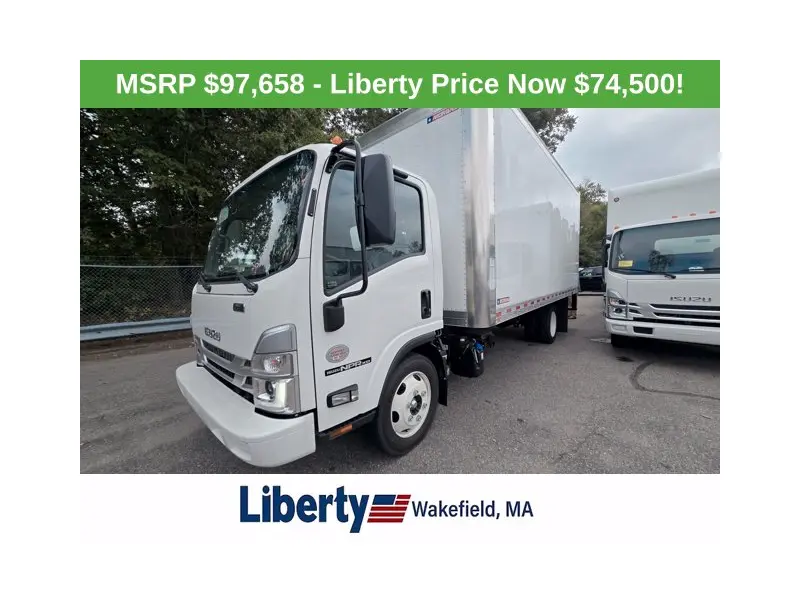 2024 Isuzu NPR XD Diesel w/ 18ft Morgan Dry Freight Body