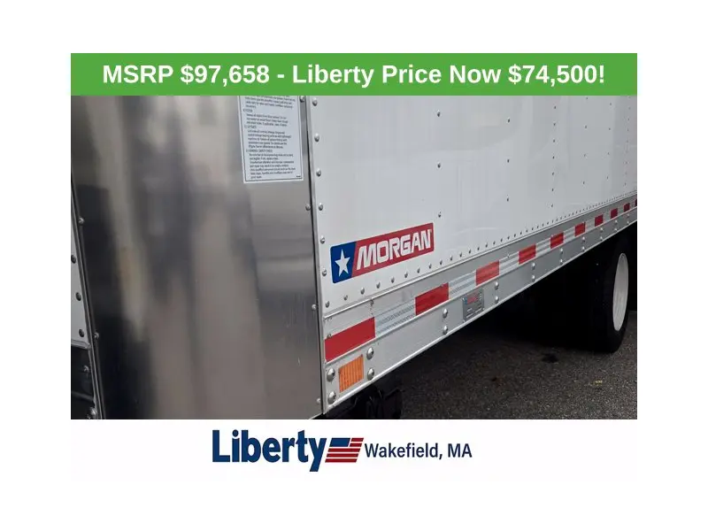 2024 Isuzu NPR XD Diesel w/ 18ft Morgan Dry Freight Body