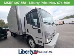 2024 Isuzu NPR XD Diesel w/ 18ft Morgan Dry Freight Body