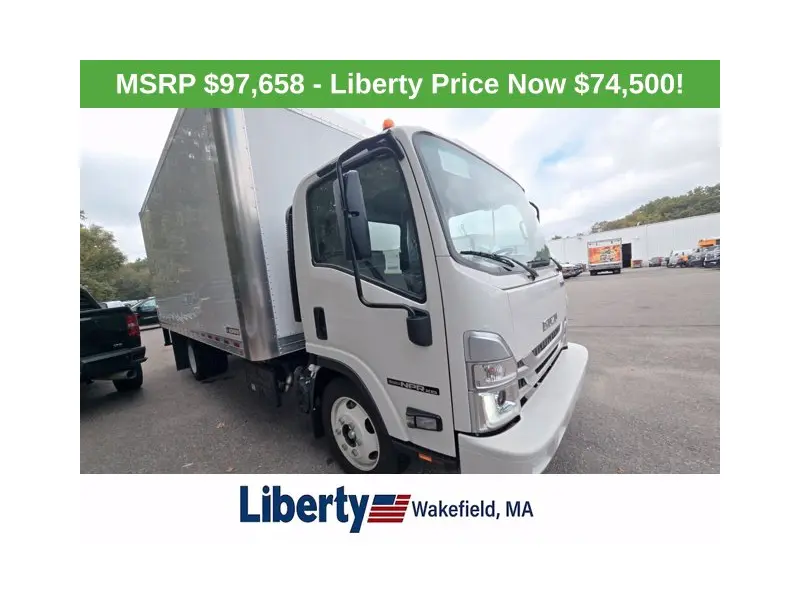 2024 Isuzu NPR XD Diesel w/ 18ft Morgan Dry Freight Body