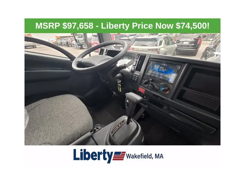 2024 Isuzu NPR XD Diesel w/ 18ft Morgan Dry Freight Body