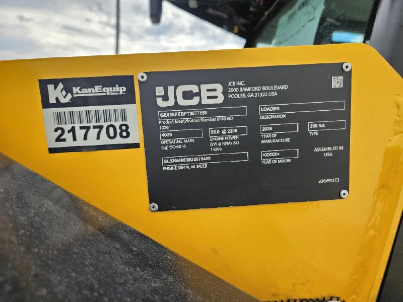 2026 JCB 290