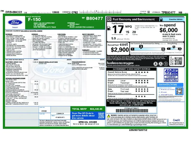2026 FORD F150