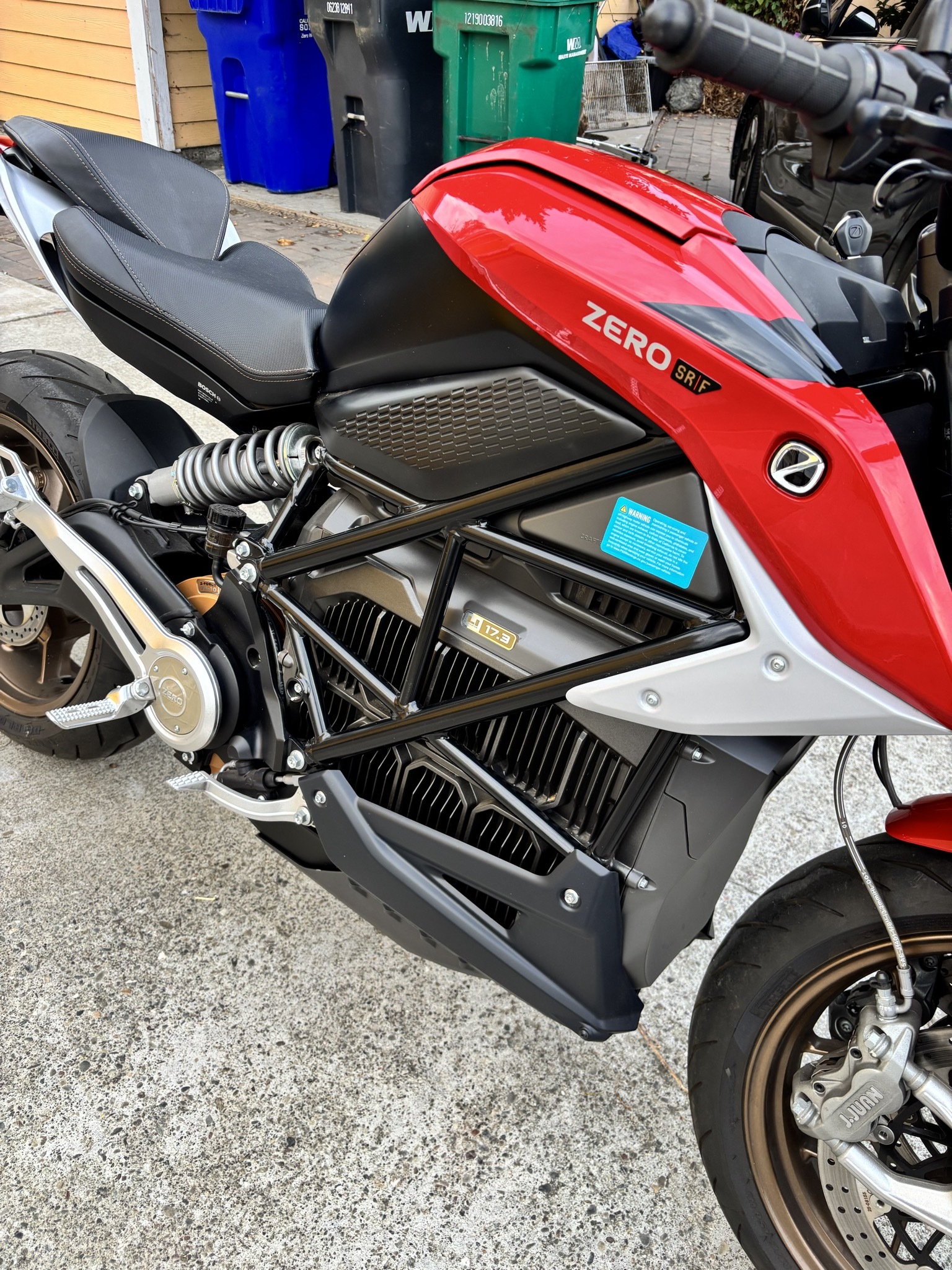 Used 2024 Zero Motorcycles Sr/f Z-force 17.3 For Sale in San Francisco ...