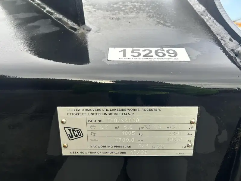 2022 JCB Attachment