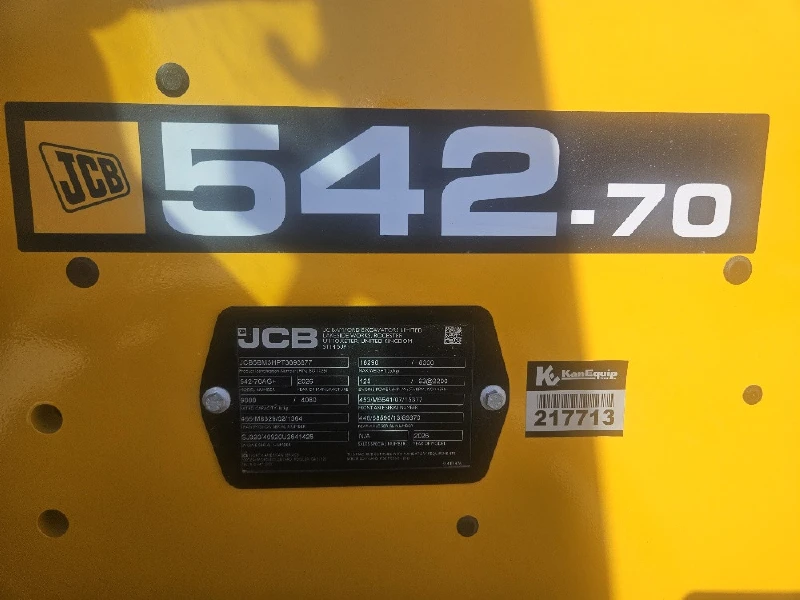2026 JCB 542-70 Agri
