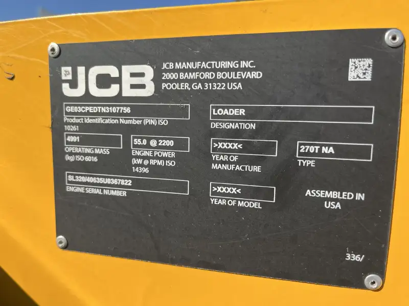 2022 JCB 270T