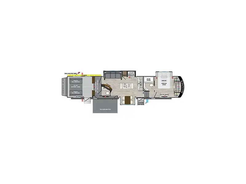 2022 ALLIANCE RV VALOR 42V13