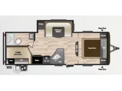 2018 KEYSTONE HIDEOUT 24BHSWE