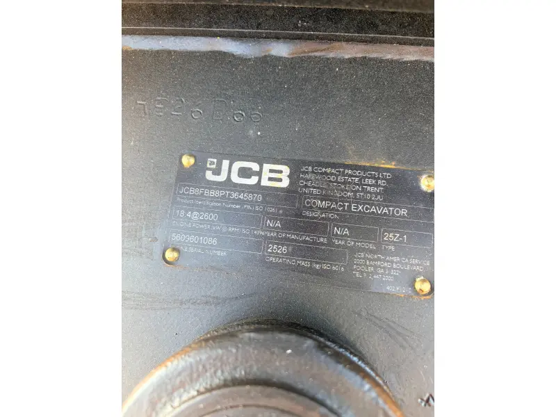 2026 JCB 25Z-1