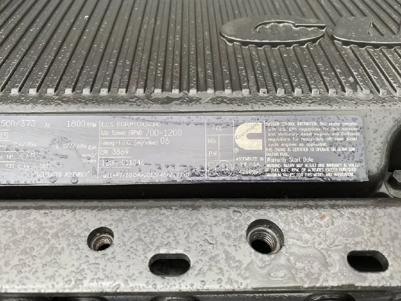 CUMMINS QSX 15