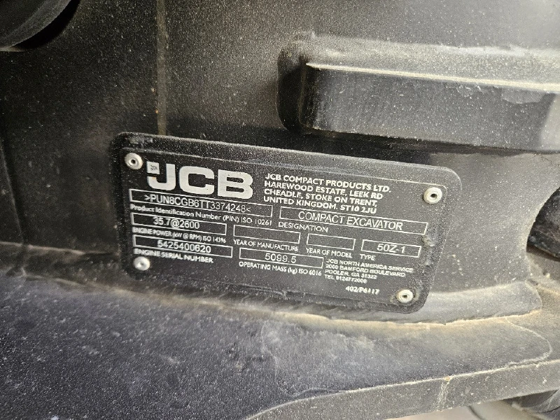 2026 JCB 50Z-1