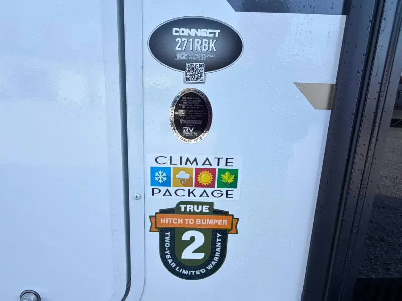 2027 KZ RV Connect C271RBK