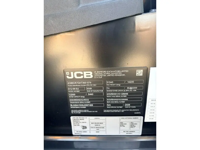 2026 JCB 512-56