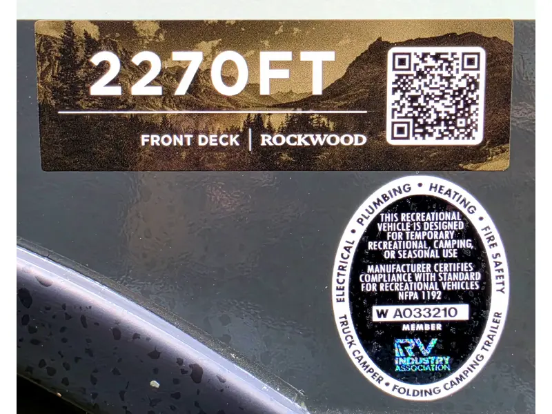 2027 Forest River Rockwood FREEDOM 2270FT