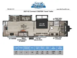 2027 KZ RV Connect C302FBK
