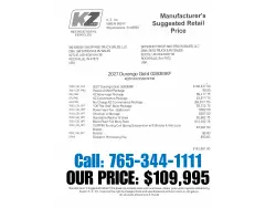 2027 KZ RV Durango Gold G393MKF